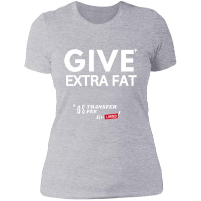 EXTRA FAT DEAL Ladies' Boyfriend T-Shirt
