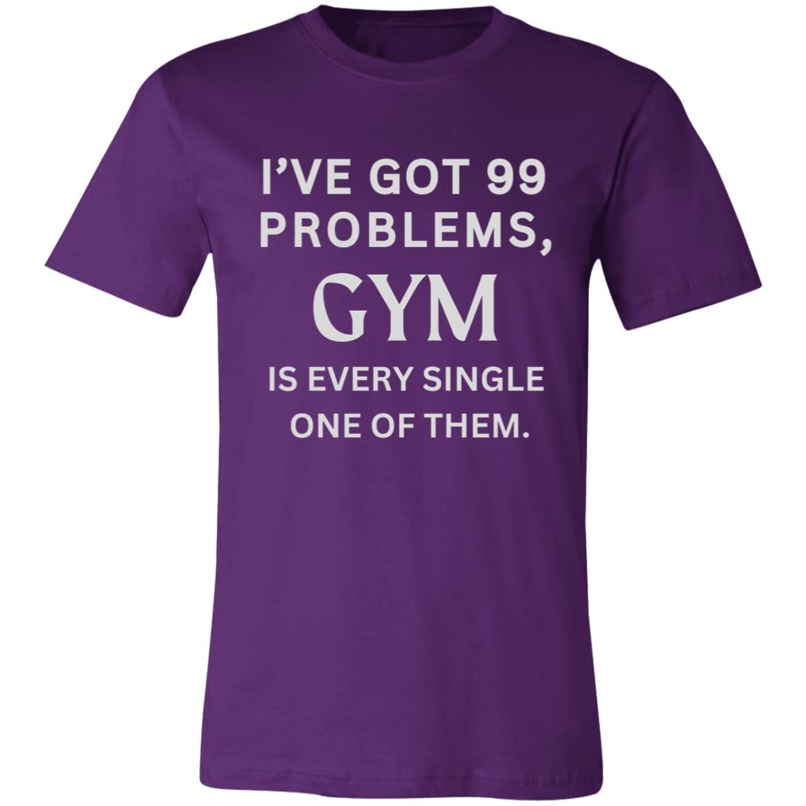GYM WOES Unisex Jersey Short-Sleeve T-Shirt