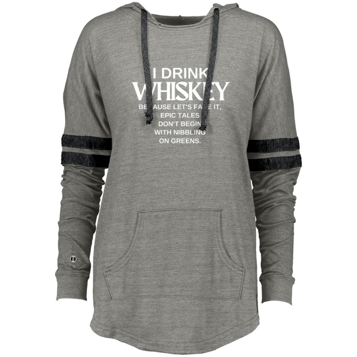 WHISKEY CHRONICLES Ladies Hooded Low Key Pullover