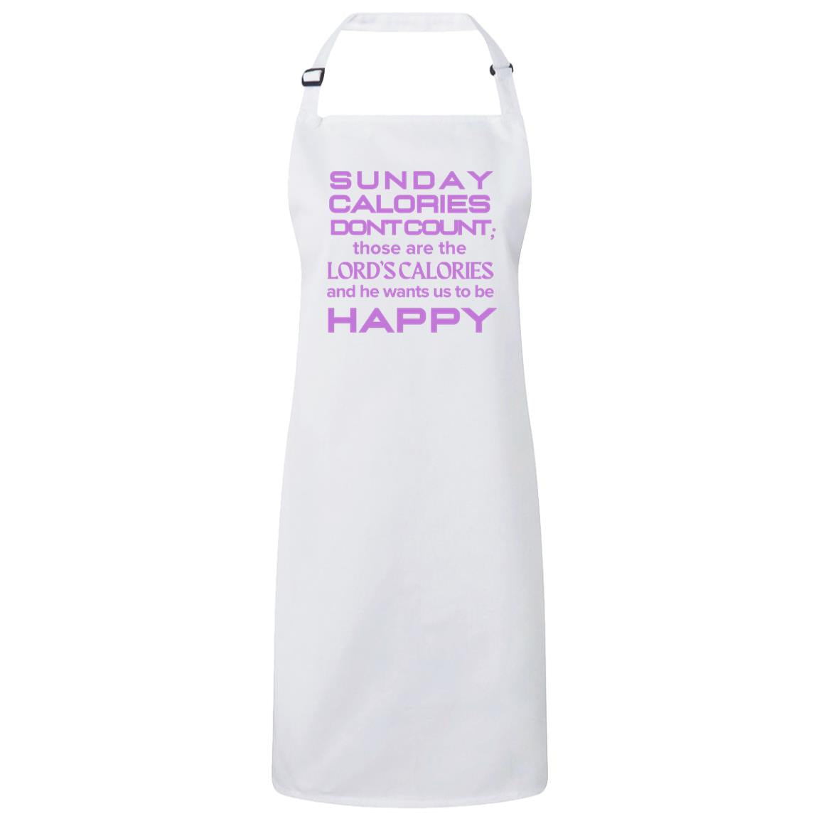 SUNDAY CALORIES Sustainable Unisex Bib Apron