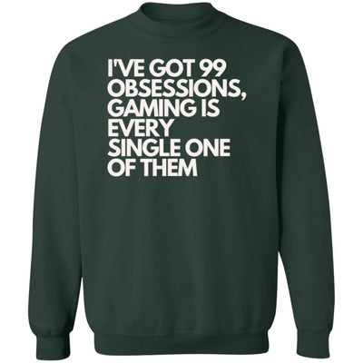 Obsessed Gamer's Haven Crewneck Pullover Sweatshirt