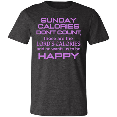 SUNDAY CALORIES Unisex Jersey Short-Sleeve T-Shirt