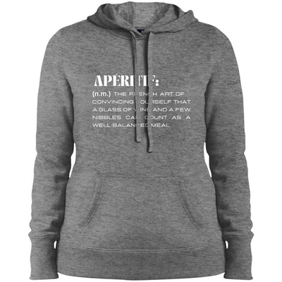 FRENCH APERITIF Ladies' Pullover Hooded Sweatshirt