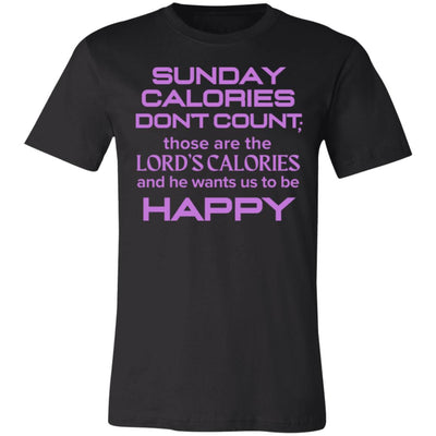 SUNDAY CALORIES Unisex Jersey Short-Sleeve T-Shirt