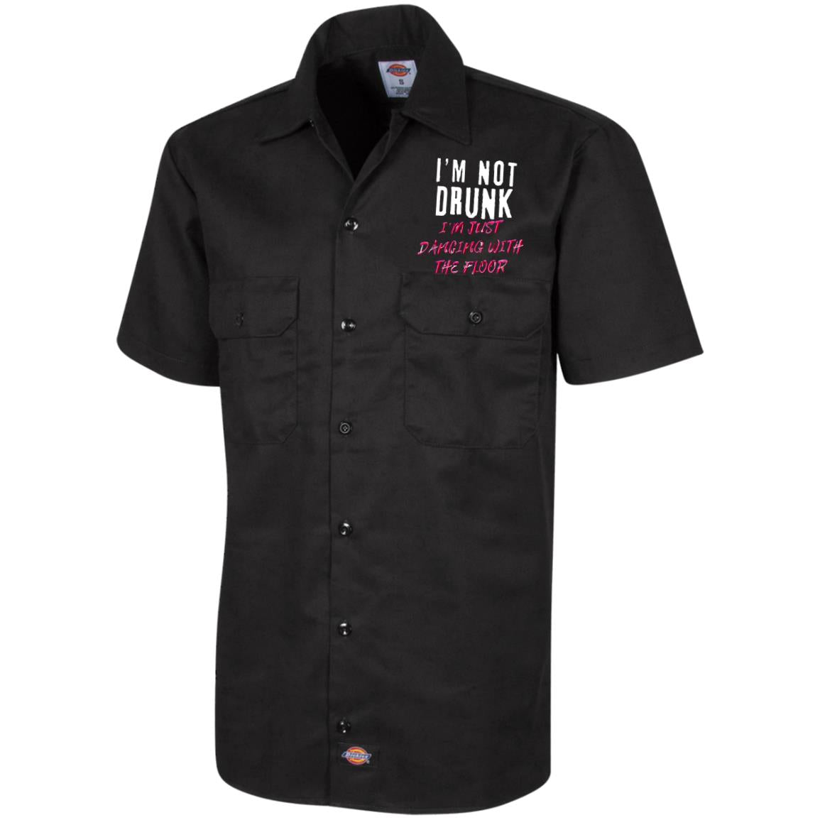 WORKFLOOR GROOVE Dickies Men's Short Sleeve Workshirt