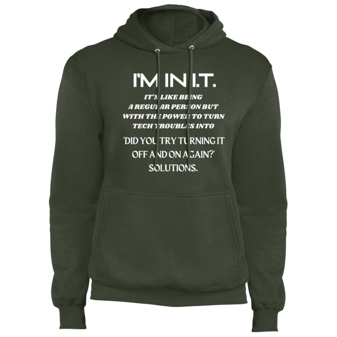 TECH WIZARDRY Core Fleece Pullover Hoodie