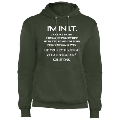 TECH WIZARDRY Core Fleece Pullover Hoodie