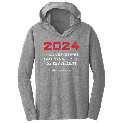 COUCH CHAMPION Triblend T-Shirt Hoodie