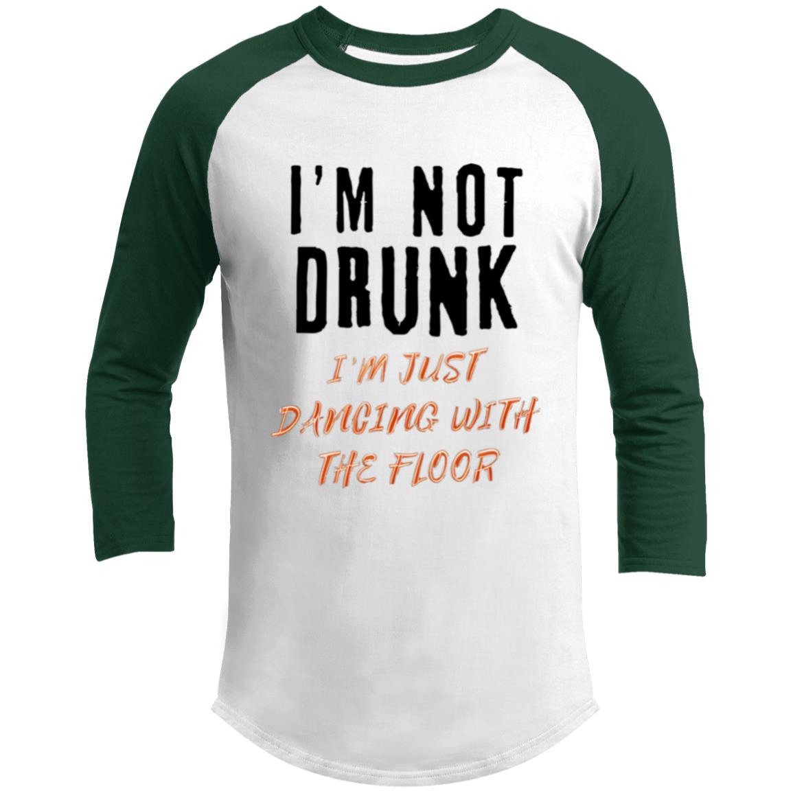 FLOOR DANCE PARTY 3/4 Raglan Sleeve Shirt