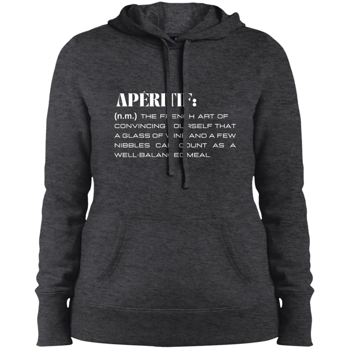 FRENCH APERITIF Ladies' Pullover Hooded Sweatshirt