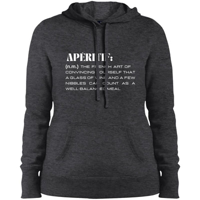 FRENCH APERITIF Ladies' Pullover Hooded Sweatshirt