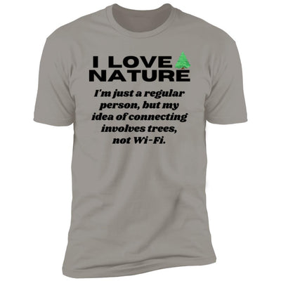 NATURE CONNECTION VIBES  Premium Short Sleeve T-Shirt