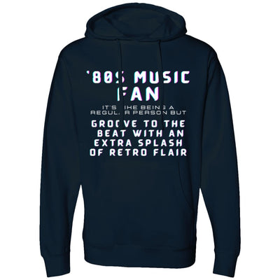 RETRO GROOVE Midweight Hooded Sweatshirt