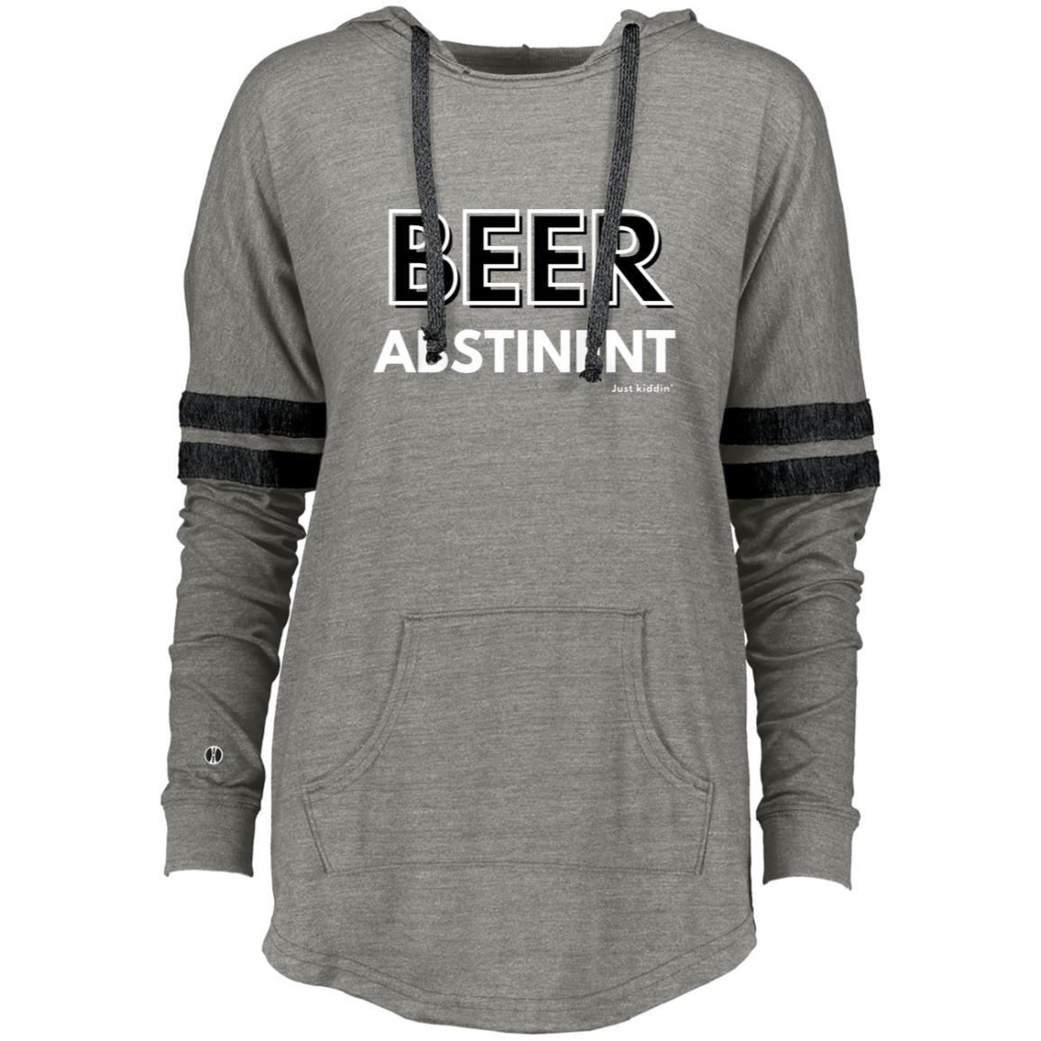 BEER BANTER BLISS Ladies Hooded Low Key Pullover