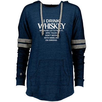WHISKEY CHRONICLES Ladies Hooded Low Key Pullover