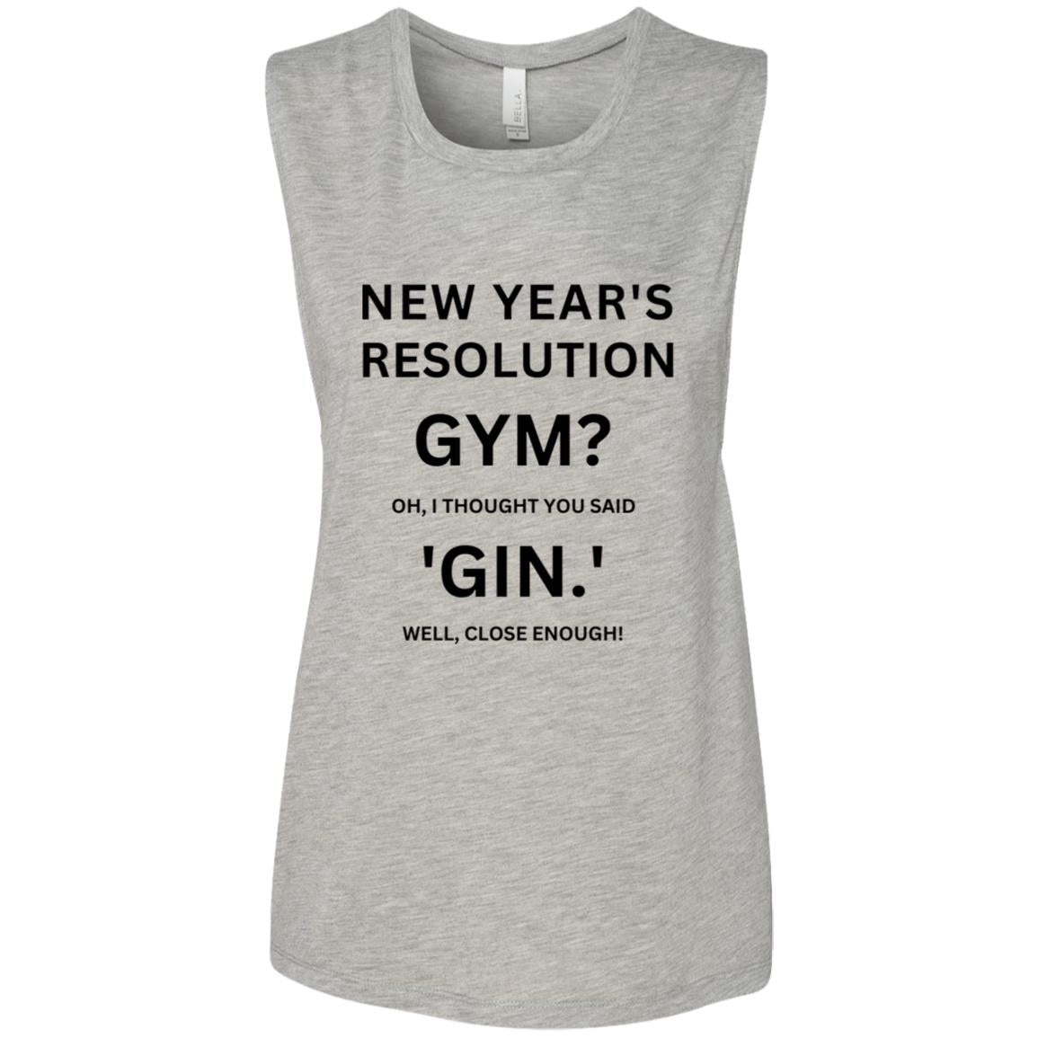 RESOLUTION REMIX Ladies' Flowy Muscle Tank
