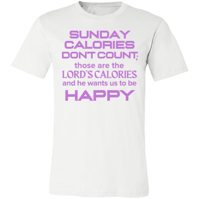 SUNDAY CALORIES Unisex Jersey Short-Sleeve T-Shirt