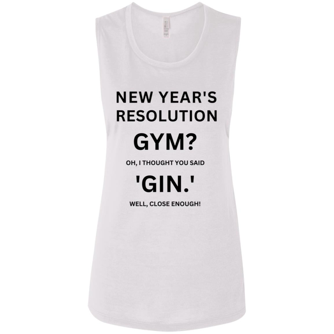 RESOLUTION REMIX Ladies' Flowy Muscle Tank