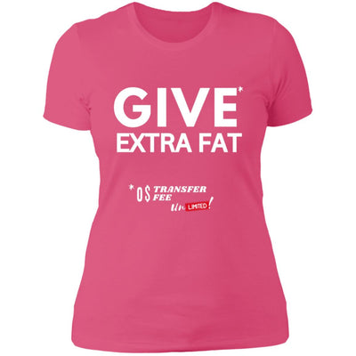 EXTRA FAT DEAL Ladies' Boyfriend T-Shirt