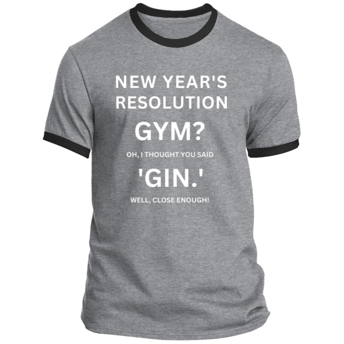 RESOLUTION REMIX Ringer Tee