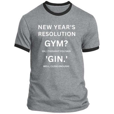 RESOLUTION REMIX Ringer Tee