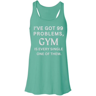 GYM WOES Flowy Racerback Tank