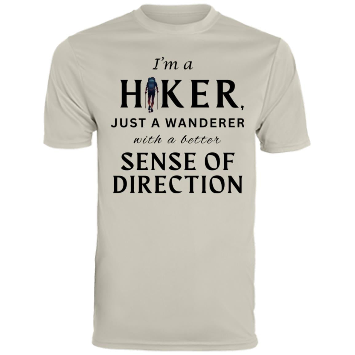 DIRECTIONAL WANDERER Men's Moisture-Wicking Tee