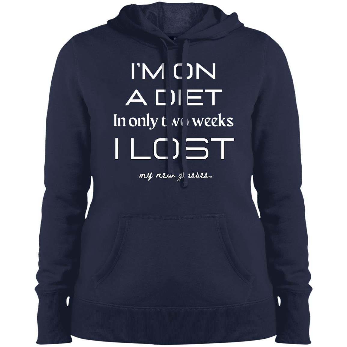 DIET DILEMMA Ladies' Pullover Hooded Sweatshirt