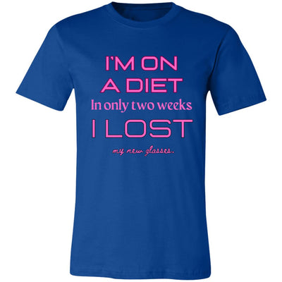DIET DILEMMA Unisex Jersey pink Short-Sleeve T-Shirt