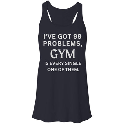 GYM WOES Flowy Racerback Tank