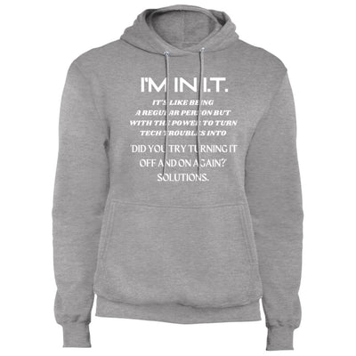 TECH WIZARDRY Core Fleece Pullover Hoodie
