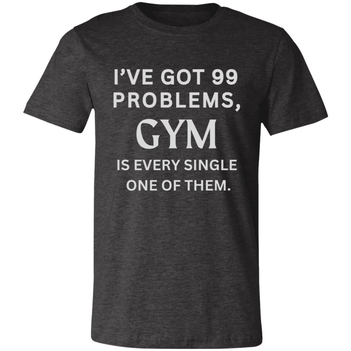 GYM WOES Unisex Jersey Short-Sleeve T-Shirt