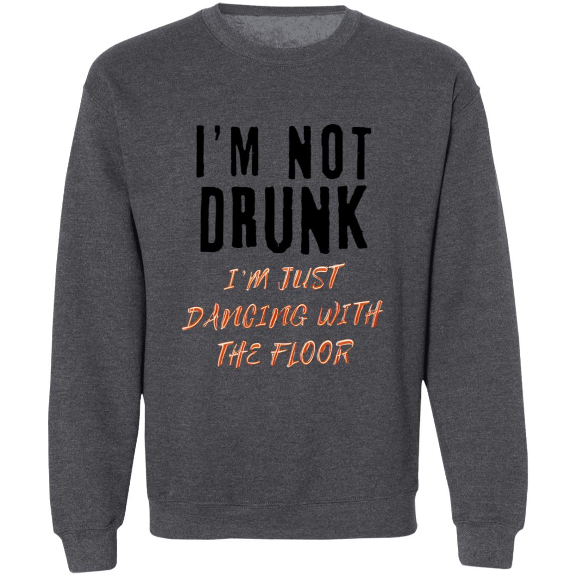 FLOOR DANCE PARTY Pullover Crewneck Sweatshirt 8 oz (Closeout)