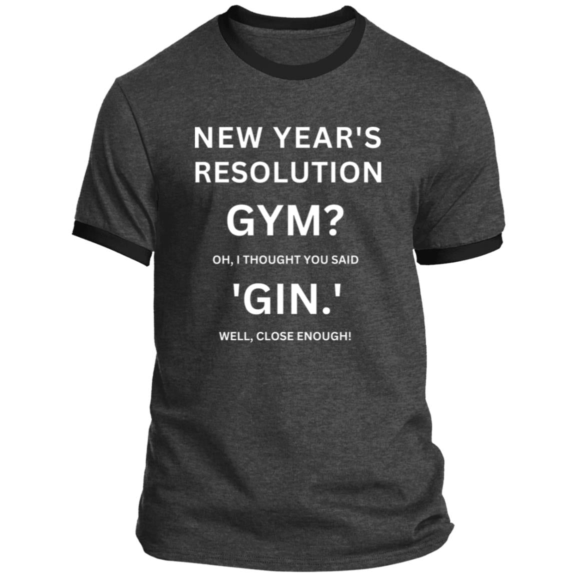 RESOLUTION REMIX Ringer Tee