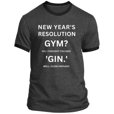 RESOLUTION REMIX Ringer Tee