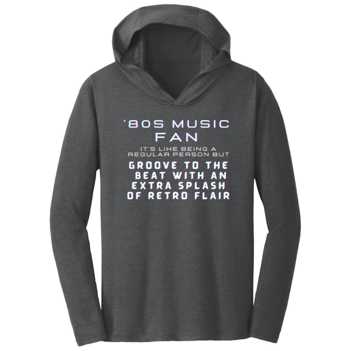 RETRO GROOVE Triblend T-Shirt Hoodie