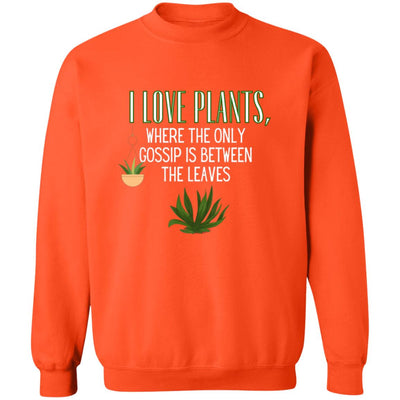 LEAFY WHISPERS Crewneck Pullover Sweatshirt