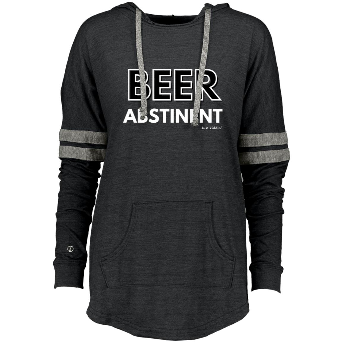 BEER BANTER BLISS Ladies Hooded Low Key Pullover