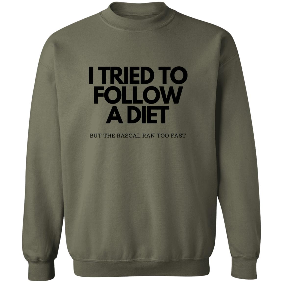 FAST LANE DIET Crewneck Pullover Sweatshirt