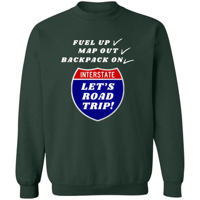 ROAD TRIP READY Crewneck Pullover Sweatshirt