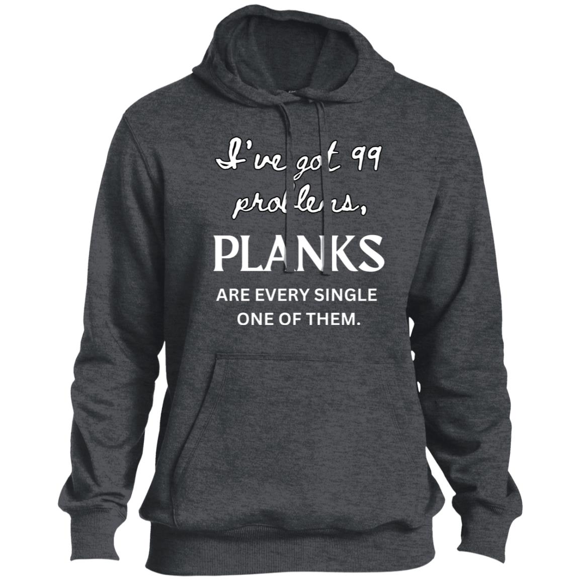 HOODED PLANK CHALLENGES Pullover Hoodie