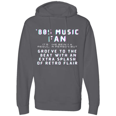 RETRO GROOVE Midweight Hooded Sweatshirt