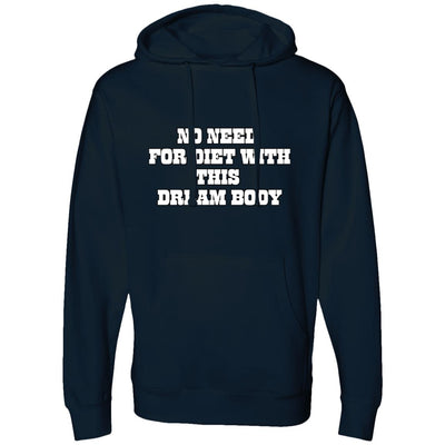 DREAM BODY DELIGHT Midweight Hooded Sweatshirt