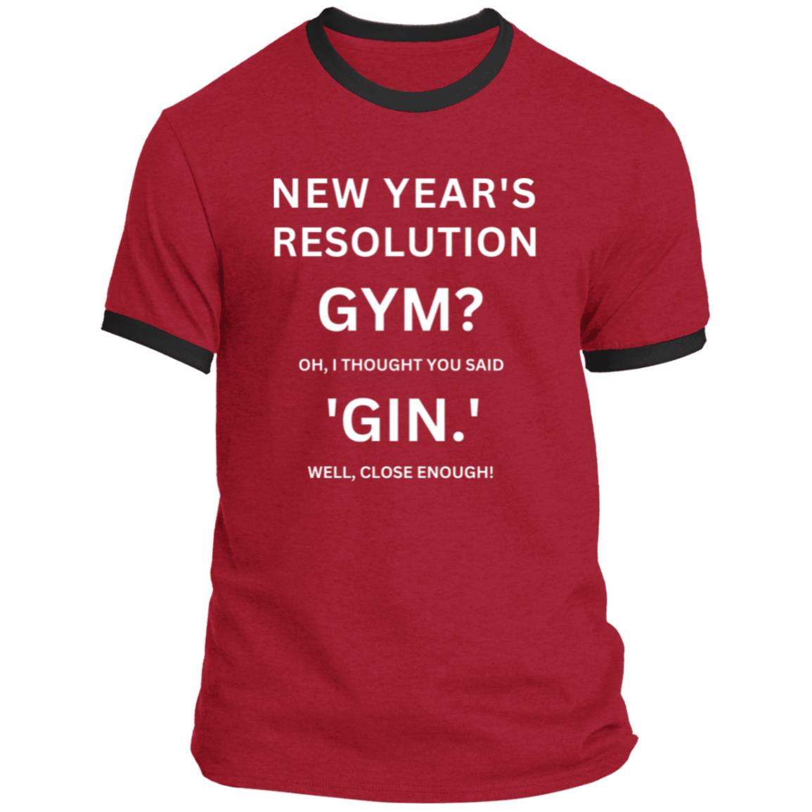 RESOLUTION REMIX Ringer Tee