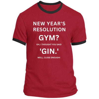 RESOLUTION REMIX Ringer Tee