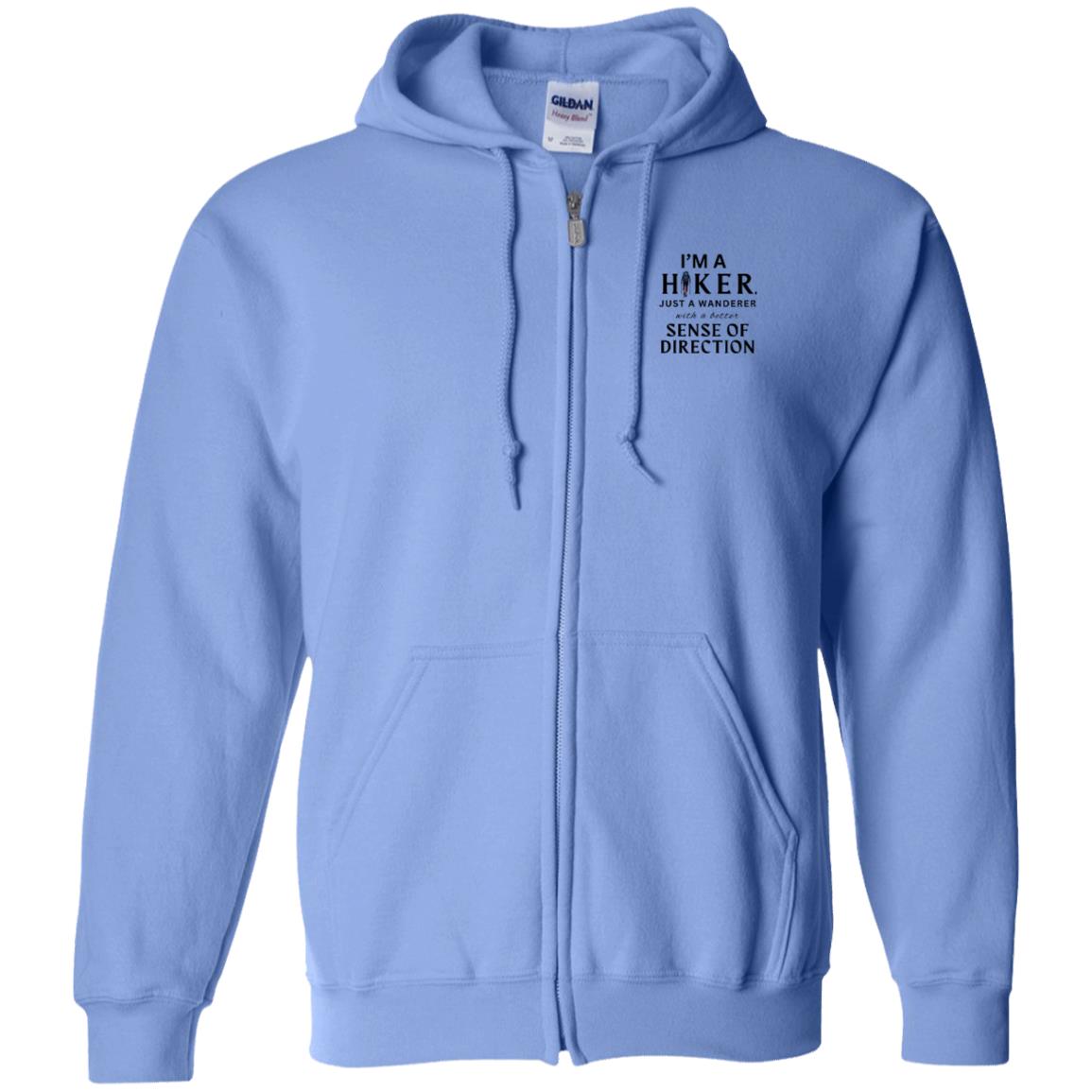 WANDERER'S WAY Zip Up Hooded Sweatshirt