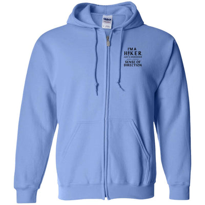 WANDERER'S WAY Zip Up Hooded Sweatshirt