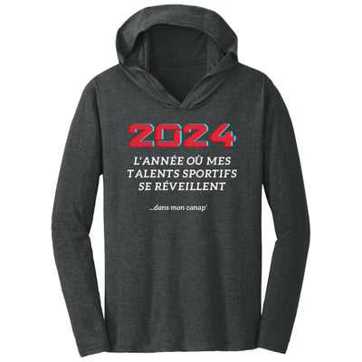 COUCH CHAMPION Triblend T-Shirt Hoodie