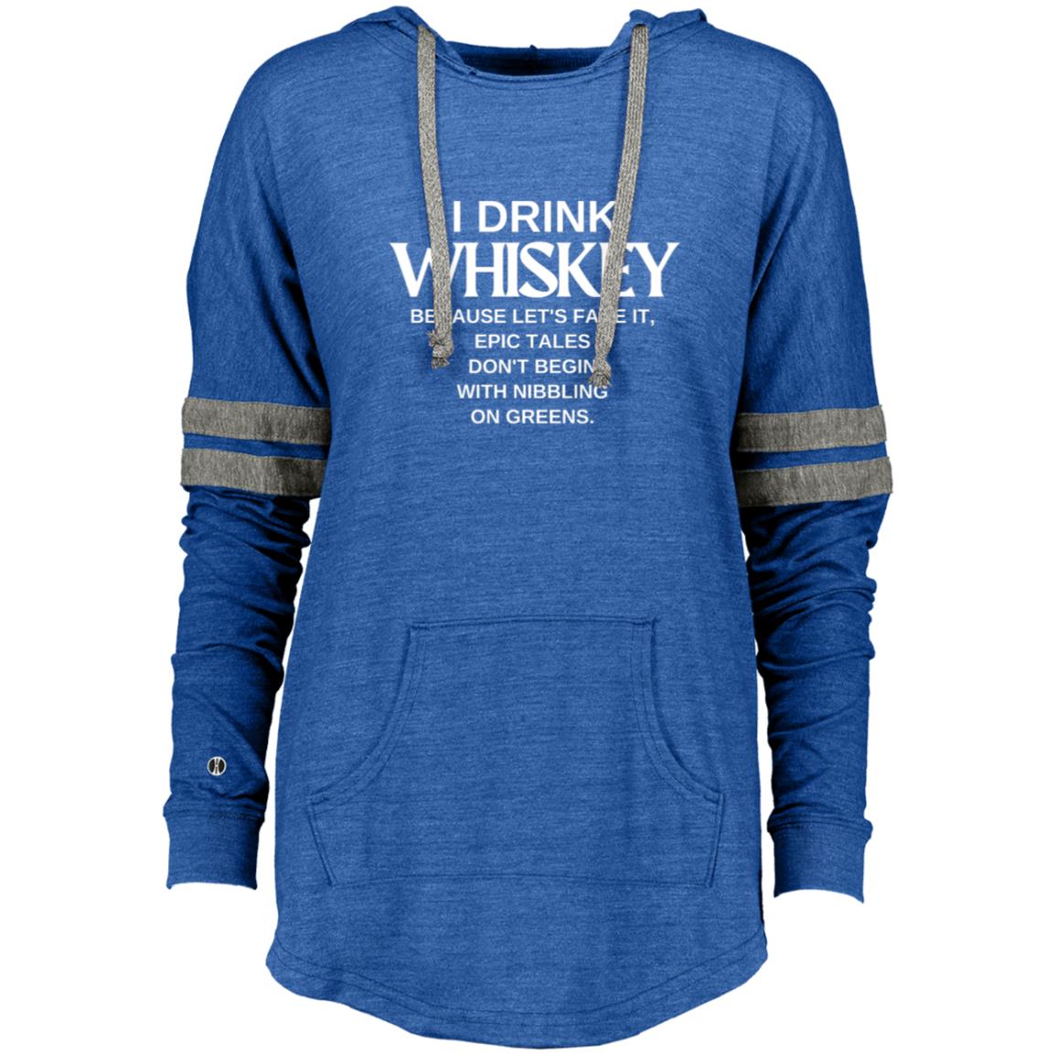 WHISKEY CHRONICLES Ladies Hooded Low Key Pullover