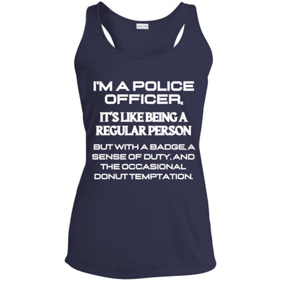 BADGE & DUTY Ladies' Performance Racerback Tank